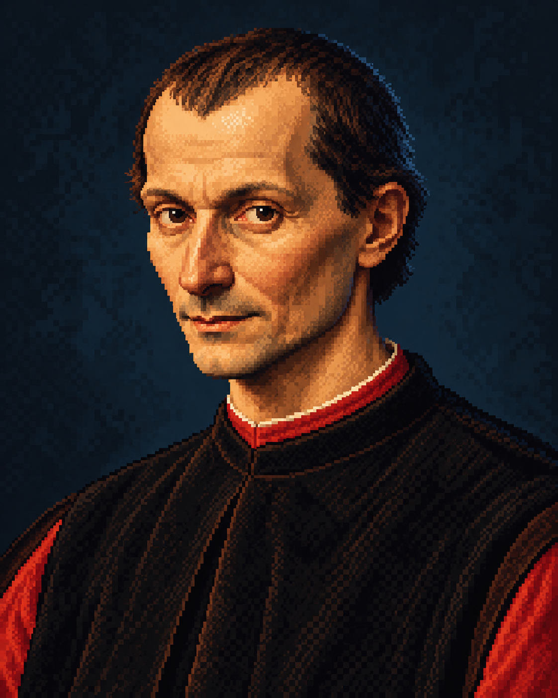 Portrait von Niccolò Machiavelli
